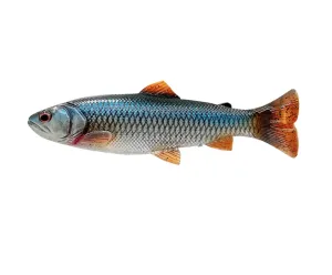 Savage gear gumová nástraha 4d line thru pulsetail trout slow sink roach ghost 25 cm 185 g #8407034