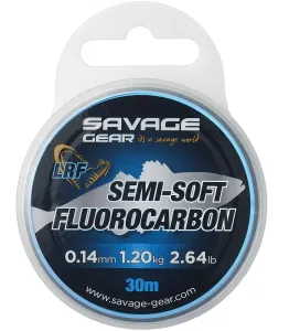 Savage gear fluorocarbon semi soft lrf clear 30 m - 0,14 mm 1,2 kg