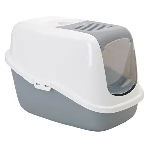 Savic Nestor toaleta - Výhodná sada: Toaleta Nestor svetlošedá + 2 x náhradný uhlíkový filter + 12 ks Bag it up