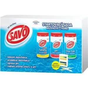 SAVO Start pack bazénová chémia