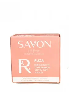 Prírodný tuhý šampón - ruža SAVON 60 g