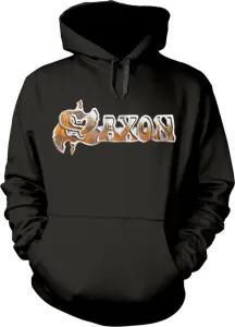 Saxon Mikina Crusader Black 2XL