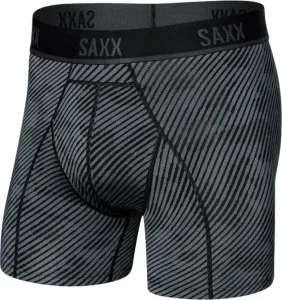 SAXX Kinetic Boxer Brief Optic Camo/Black M Fitness bielizeň