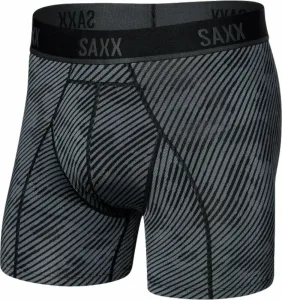 SAXX Kinetic Boxer Brief Optic Camo/Black 2XL Fitness bielizeň