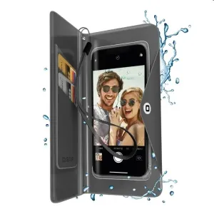 Univerzálne puzdro SBS Splash-resistant pre smartfóny do 6,8'', čierna TEWATERWALK