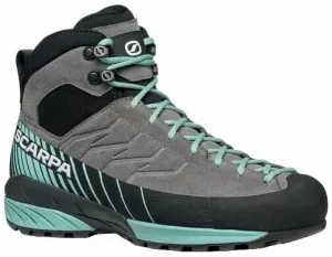 Scarpa Mescalito Mid GTX Midgray/Aqua 37,5 Dámske outdoorové topánky