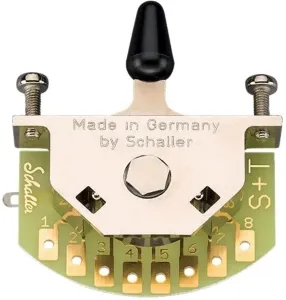 Schaller for Stratocaster (5-way-switch), Version S, Nickel,
