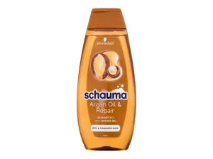 Schwarzkopf Schauma Argan Oil & Repair Shampoo 400 ml šampón pre ženy na poškodené vlasy; na šedivé vlasy