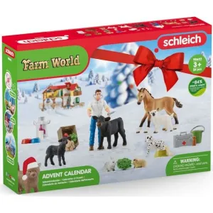 Schleich 98643 Adventný kalendár 2022 domáce zvieratá