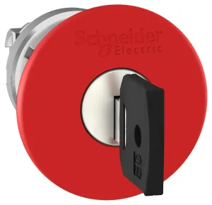 Schneider Electric Zb4Bs944K Switch Actuator, Red, Key Release E-Stop
