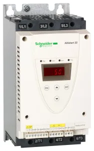 Schneider Electric Ats22D47S6 Soft Starter, 3-Ph, 47A, 30Kw, 600Vac