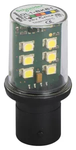 Schneider Electric Dl1Bkb1 Led Replacement Lamp, Ba15D, White