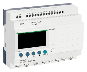 Schneider Electric Sr2A201E Compact Smart Relay, 12I/p, 8O/p Digital