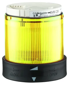 Schneider Electric Xvbc4B8 Visual Indicator Unit, Flashing, Yellow