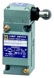 Schneider Electric 9007C54F Limit Switch, Spdt, Roller Plunger