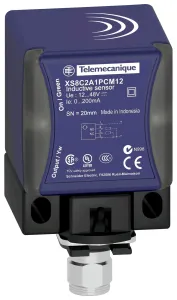 Telemecanique Sensors Xs7C2A1Nbm12 Inductive Sensor, 15Mm, Npn, 24V
