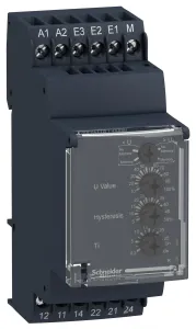 Schneider Electric Rm35Ua12Mw Voltage Sensing Relay, Dpdt, 5A, 250V