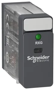 Schneider Electric Rxg23Bd Power Relay, Dpdt, 5A, 250Vac