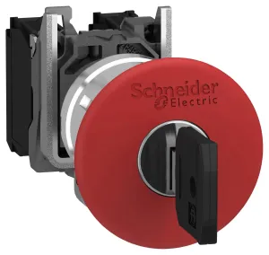 Schneider Electric Xb4Bs9445Ex E-Stop Switch, Spst-Nc/no, 6A, Screw