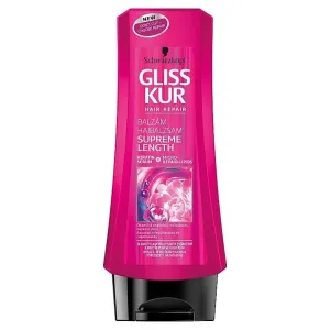 Schwarzkopf Gliss Supreme Length Protection Conditioner 200 ml kondicionér pre ženy na poškodené vlasy; na rozštiepené končeky