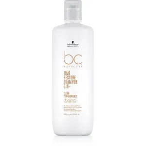 Schwarzkopf Professional BC Bonacure Time Restore Q10 Shampoo 1000 ml šampón pre ženy na zralé vlasy; na oslabené vlasy