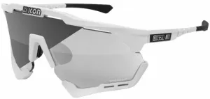 SCICON Aeroshade XL White Gloss/SCNPP Photochromic Silver Cyklistické okuliare