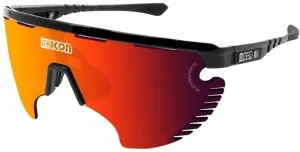 SCICON Aerowing Lamon Black Gloss/SCNPP Multimirror Red/Clear Cyklistické okuliare