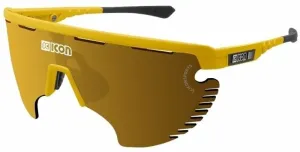 SCICON Aerowing Lamon Yellow Gloss/SCNPP Multimirror Bronze/Clear Cyklistické okuliare