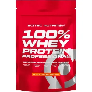 Scitec Nutrition 100% Whey Protein Professiona srvátkový proteín s tráviacimi enzýmami príchuť Vanilla 500 g