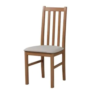 Sconto Jedálenská stolička BOLS 10 dub stirling/béžová