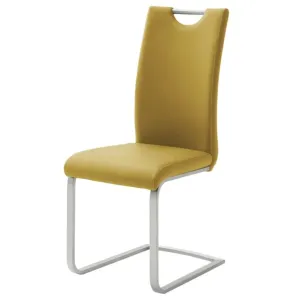 Sconto Jedálenská stolička PIPER žltá