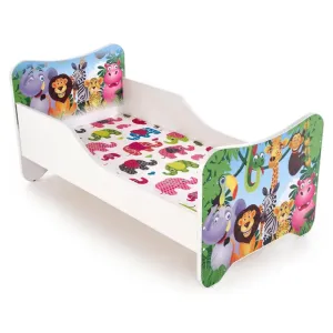 Sconto Detská posteľ s matracom HOPPY viacfarebná, 70x140 cm