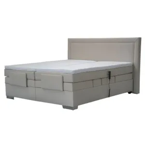 Sconto Posteľ boxspring MARGO krémová, 180x200 cm