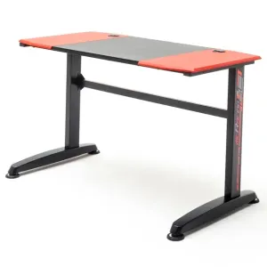 Sconto Herný stôl JERRY čierna/červená #1093995