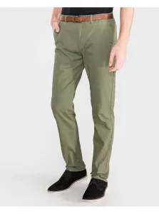 Voľnočasové nohavice pre mužov Scotch & Soda - zelená #1058457