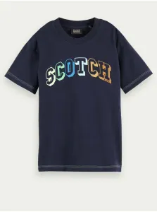 Tmavomodré chlapčenské tričko Scotch & Soda #662423