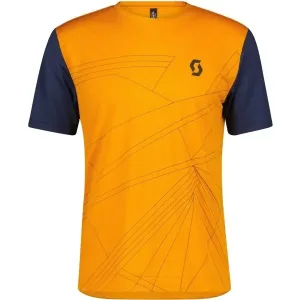 Scott TRAIL FLOW SS Cyklistický dres, oranžová, veľkosť XL