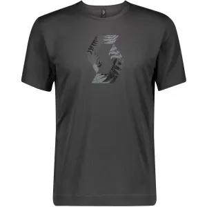 Scott TRAIL FLOW Cyklistické tričko, čierna, veľkosť M
