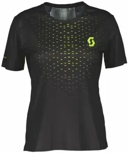Scott RC Run SS Womens Shirt Black/Yellow XS Bežecké tričko s krátkym rukávom