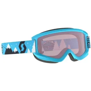 Scott JR AGENT ENHANCER Detské lyžiarske okuliare, modrá, veľkosť