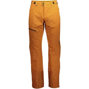 Scott ULTIMATE DRYO 10 Pánske lyžiarske nohavice, oranžová, veľkosť #428488