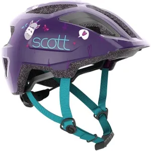 Scott SPUNTO KID Detská prilba na bicykel, fialová, veľkosť (46 - 53)