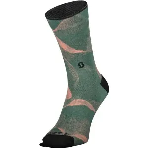 Scott TRAIL VERTIC CREW W Dámske ponožky, tmavo zelená, veľkosť