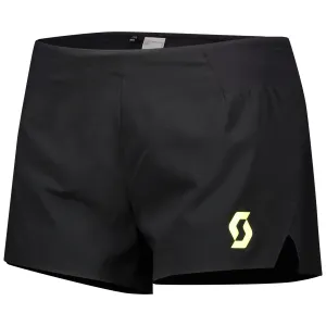 Women's Scott Split Shorts RC Run Black/Yellow #9544752