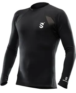 Funkčné tričko Scutum Wear® Alex dlhý rukáv - čierne (Farba: Čierna, Veľkosť: M)
