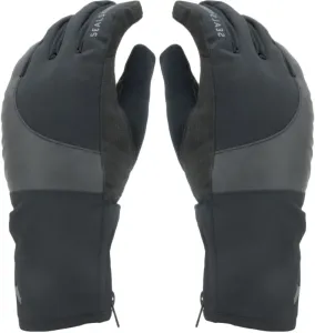 Sealskinz Waterproof Cold Weather Reflective Cycle Glove Black L Cyklistické rukavice