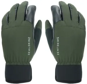 Sealskinz Waterproof All Weather Hunting Glove Olive Green/Black XL Cyklistické rukavice