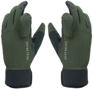 Sealskinz Waterproof All Weather Shooting Glove Olive Green/Black XL Cyklistické rukavice