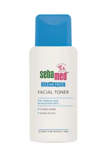 SebaMed Clear Face Facial Toner 150 ml čistiaca voda pre ženy na všetky typy pleti; na mastnú pleť; na problematickú pleť s akné