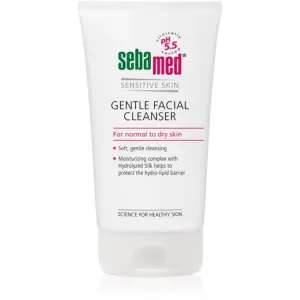 SebaMed Sensitive Skin Gentle Facial Cleanser Normal Skin 150 ml čistiaci gél pre ženy na zmiešanú pleť; na normálnu pleť